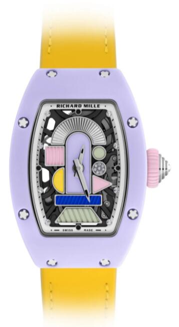 Replica Richard Mille RM 07-01 Automatic Coloured Ceramics Lavender Watch